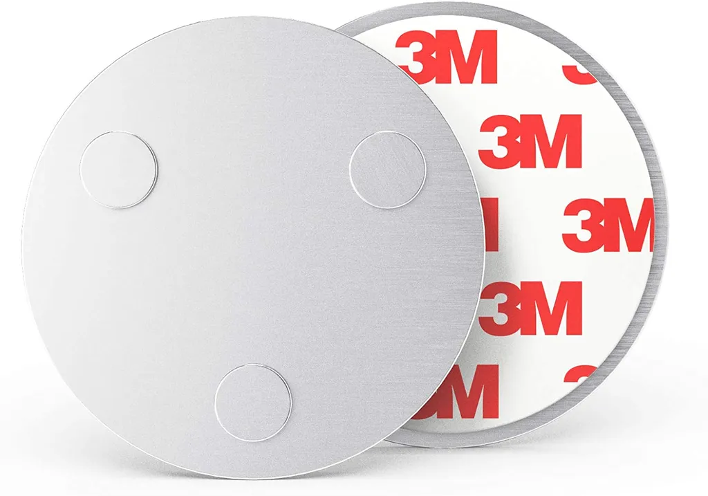 sonero MH-070 Magnethalterung für Rauchmelder (Kohlenmonoxid-Detektor und andere Produkte) Durchmesser 70 mm Extra Starke Magnete, 10 Stück Magnethalterung, 10er Set